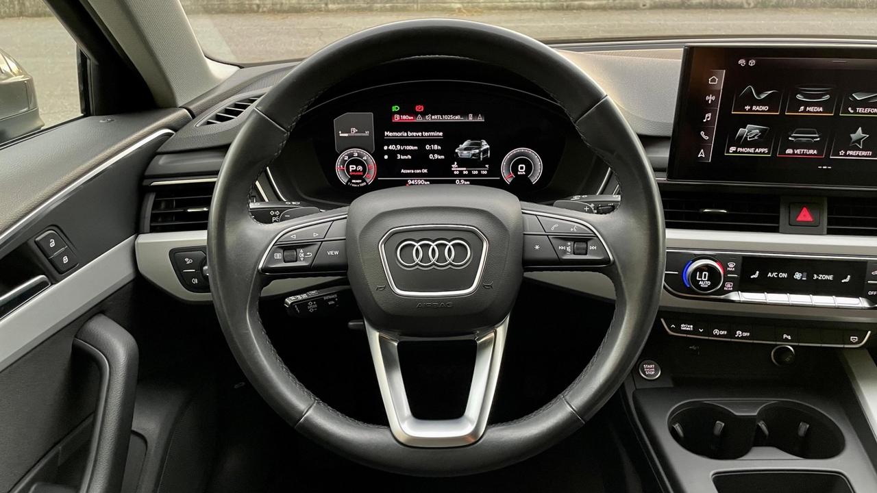 Audi A4 Avant 40 TDI S tronic Advanced LED V. Cockpit 204cv