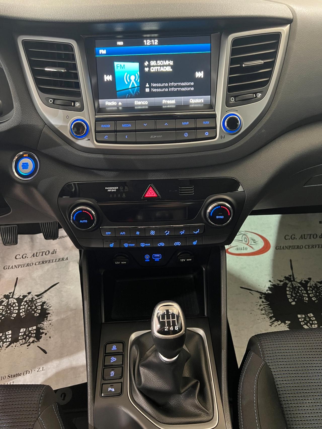 Hyundai Tucson 1.7 116 CV - Sound Edition -2018