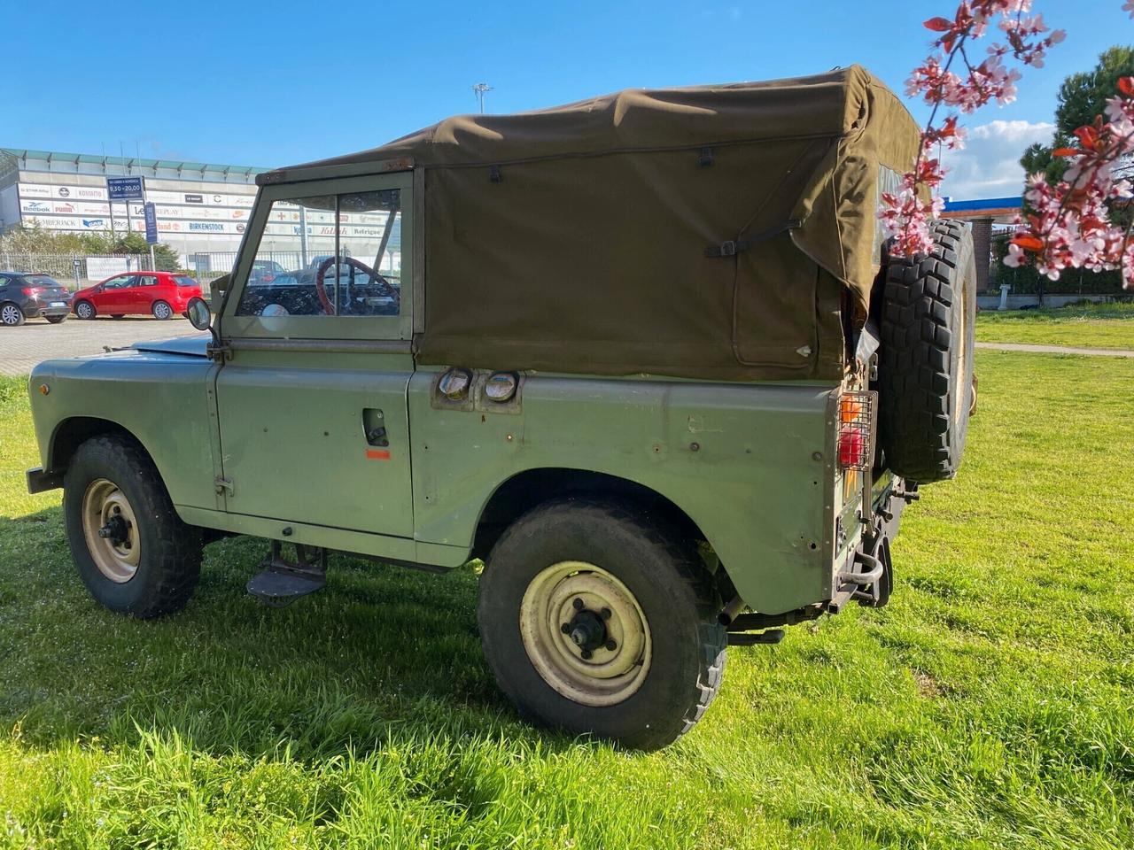 LAND ROVER 88 SECONA SERIE AUTOCARRO 3 POSTI ISCRITTA ASI