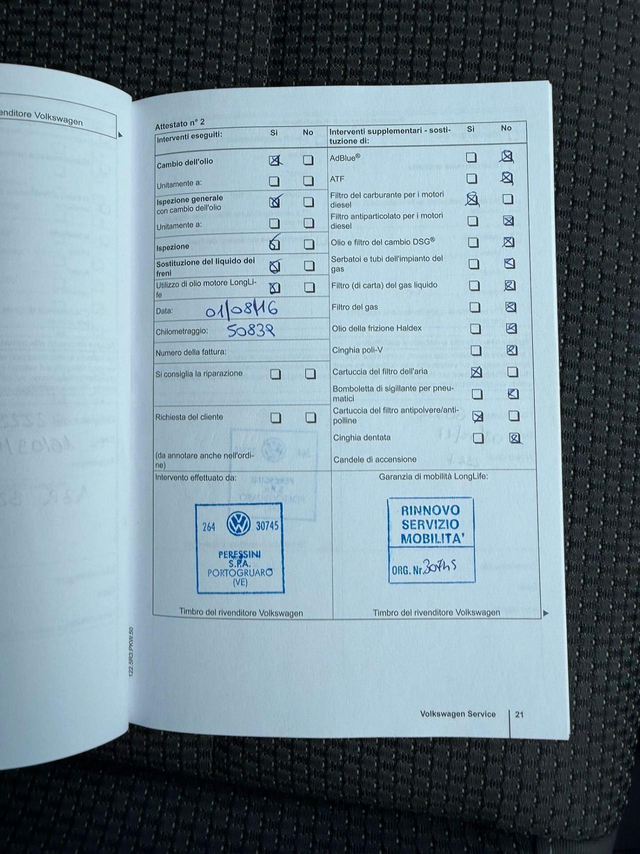 VOLKSWAGEN TOURAN 1.6 TDI 7 POSTI