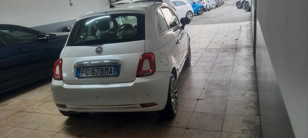 Fiat 500 cc0.9 twinair turbo benzina cambio automatico anno 2016