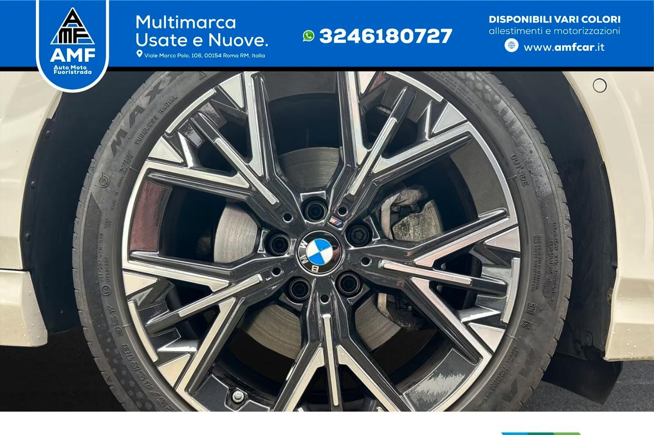 BMW 118d, M Sport, Live Cockpit Plus, telecamera posteriore, DAB, 18"