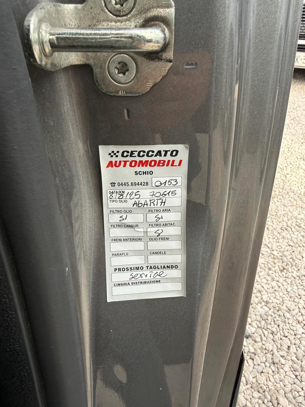 Abarth 595 C 1.4 Turbo T-Jet 165 CV