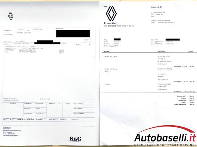 RENAULT Kadjar 1.3 TCe 140CV FAP BUSINESS 'UNICO PROPRIETARIO'