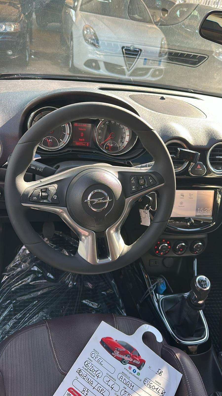 OPEL ADAM GPL TETTO PANORAMICO