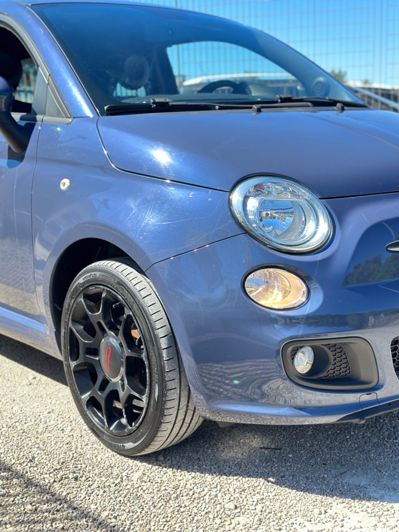 FIAT 500 S 1.2-2013 16”/PELLE/BLUE&me