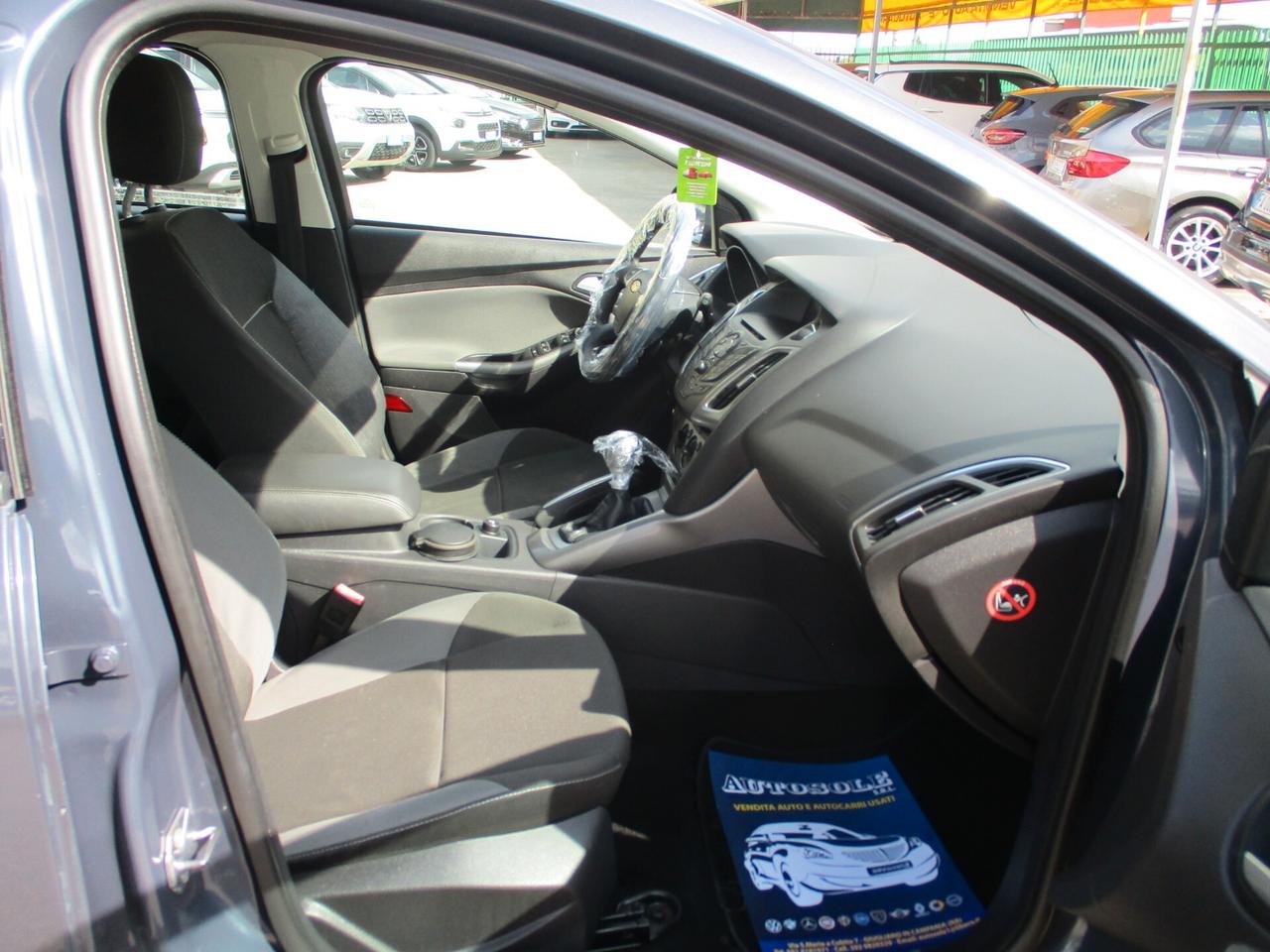 Ford Focus BERLINA 1.6 TDCI 95CV **KM CERTIFICATI**