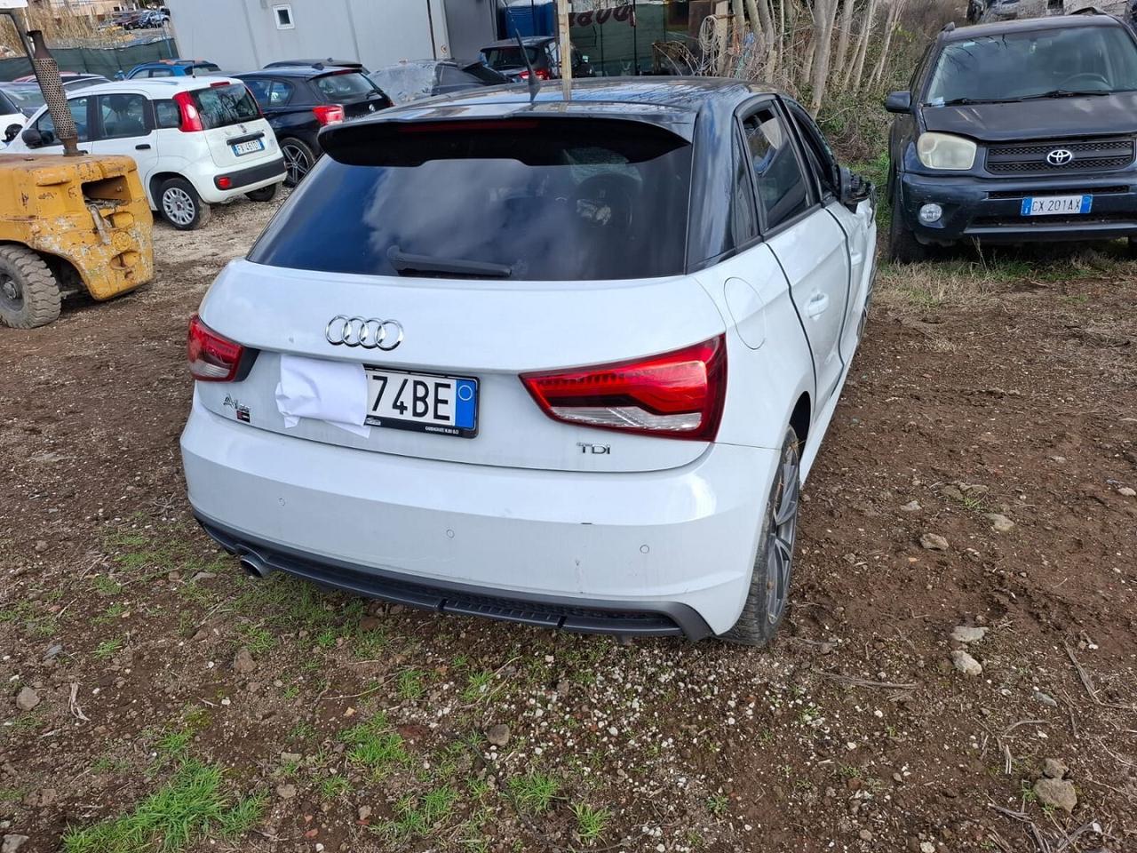 AUDI A1 SBK S-LINE AUT 2017 SINISTRATA