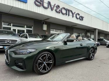 BMW 420 420d Cabrio mhev 48V Msport FARI LASER