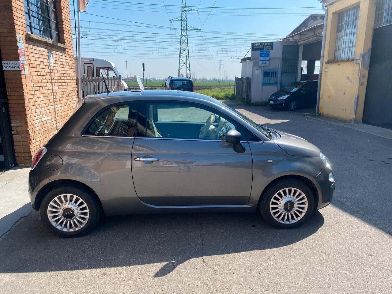 Fiat 500 1.2 69cv Lounge Tetto Panoramico - NEOPATENTATI - GARANZIA 12 MESI
