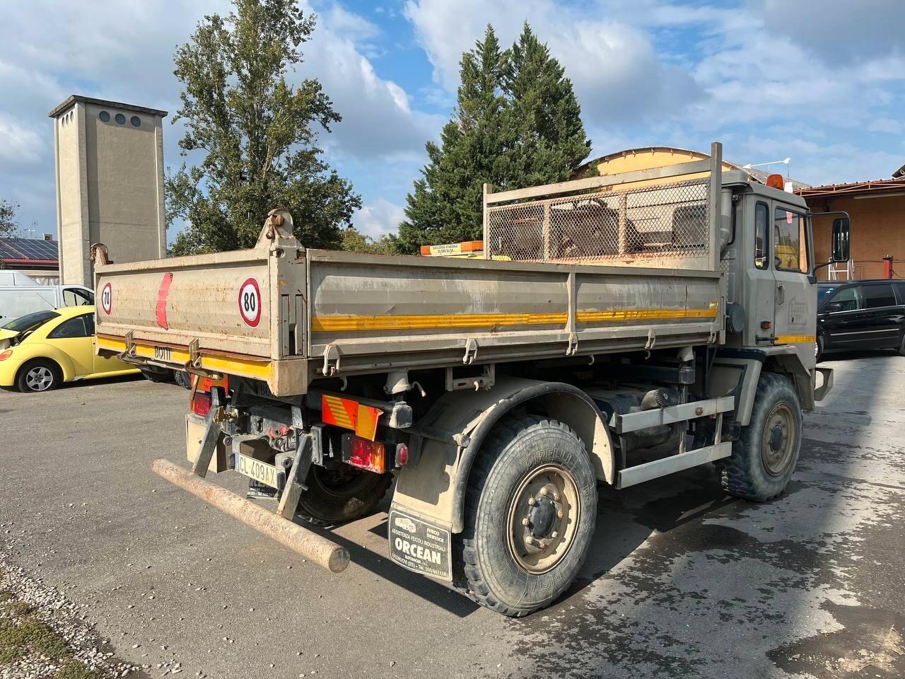 Iveco Altro ACL 975 6611 M 4x4 Lancia Spazzaneve