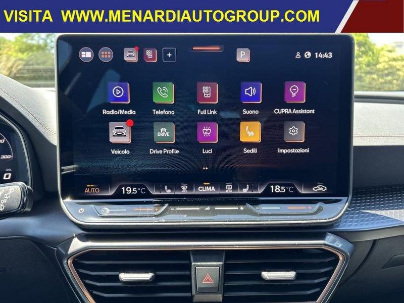 CUPRA Formentor 1.5 Hybrid 150cv DSG EDGE+SEDILI SPORTIVI GUSCIO