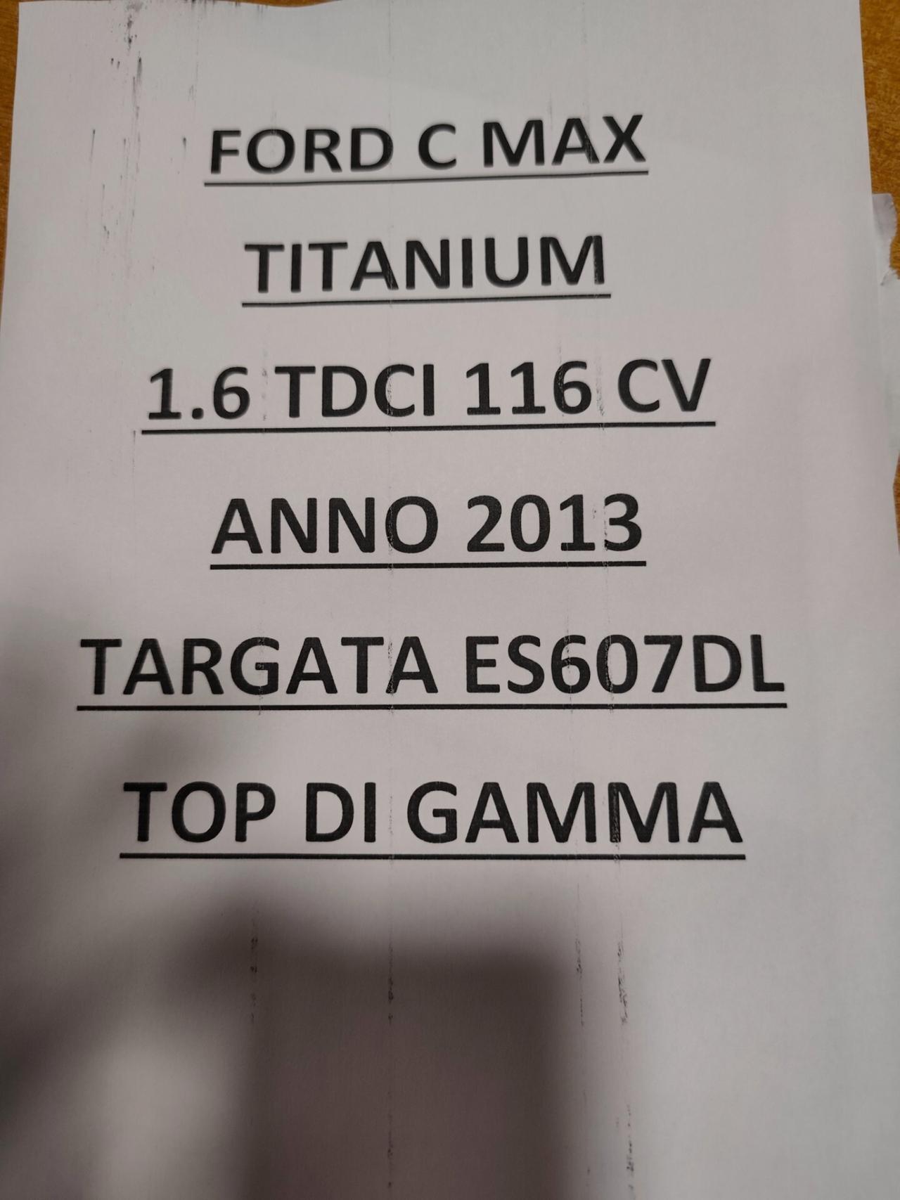 Ford C-Max 1.6 TDCi 115CV Titanium