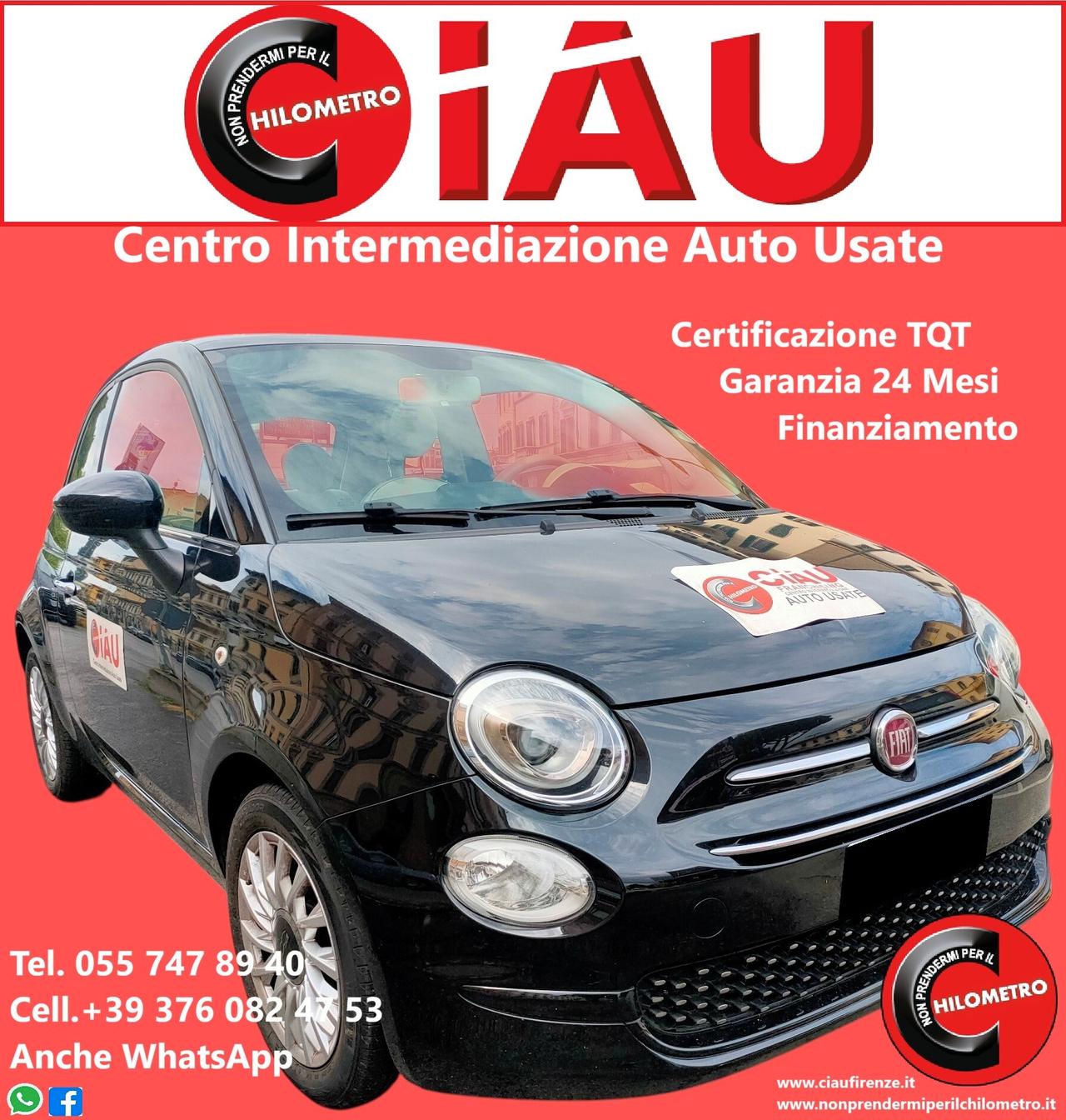 Fiat 500 1.2 Lounge Neopatentati
