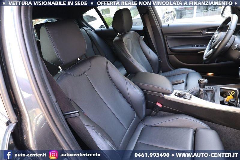 BMW Serie 1 118i Lci MANUALE MSport M-sport *PELLE