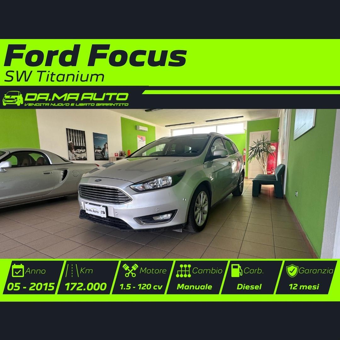 Ford Focus 1.5 TDCi 120 CV Start&Stop SW Titanium