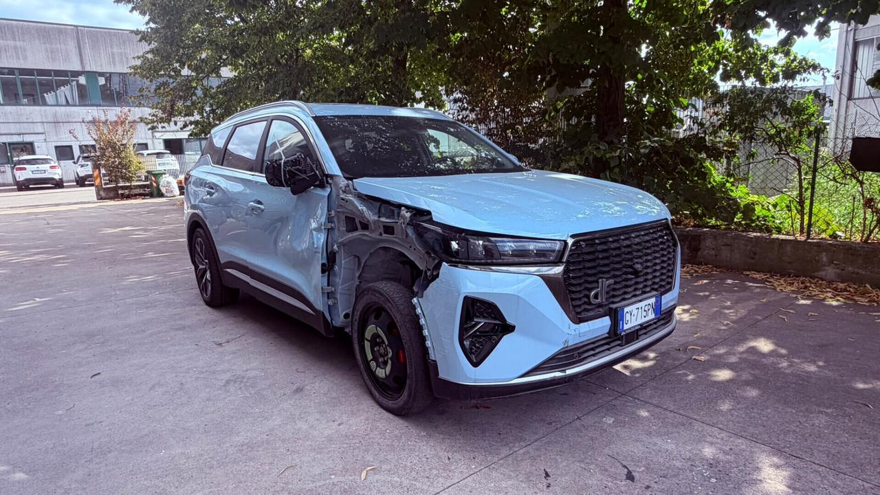 DR 6.0 1.6 T-GDI DCT Bi-Fuel GPL 185 CV – 05/2025 – 5.077 KM – INCIDENTATA