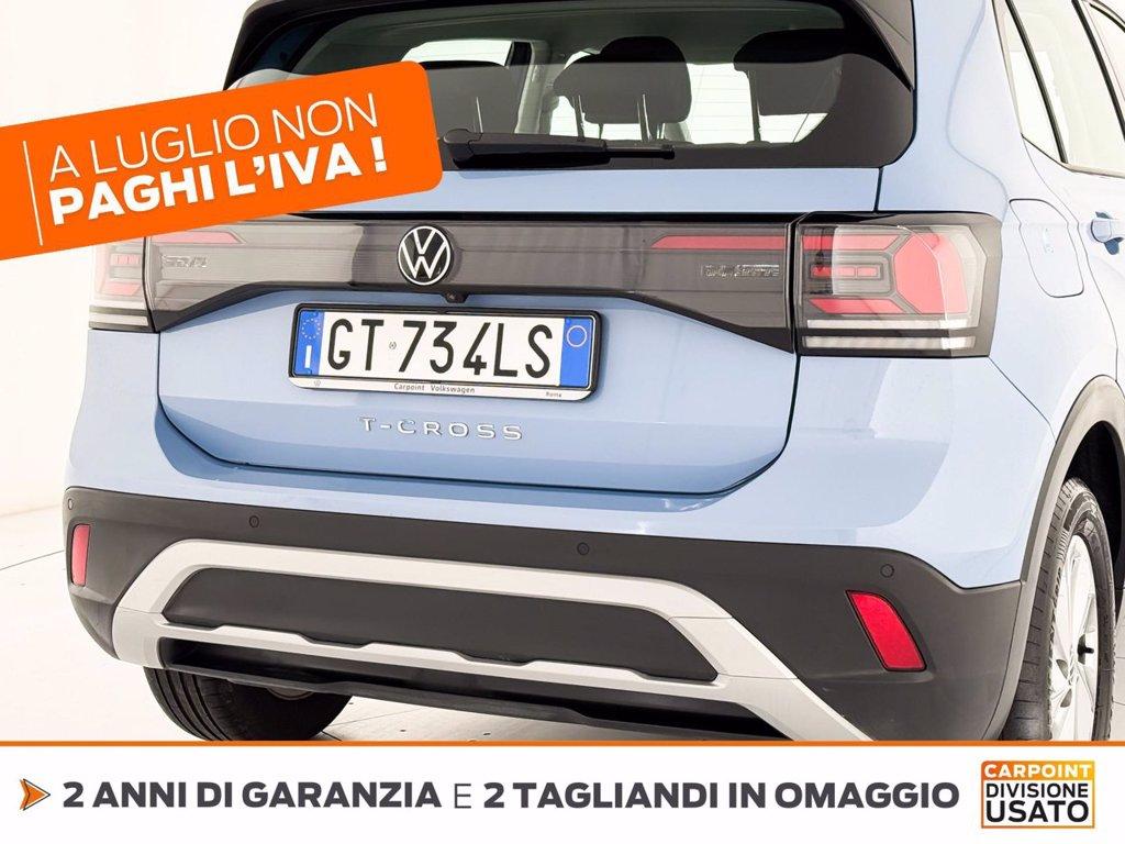 VOLKSWAGEN T-cross 1.0 tsi life 115cv dsg del 2024