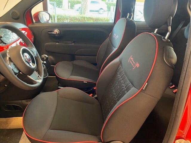 Fiat 500 1.0 Hybrid Red