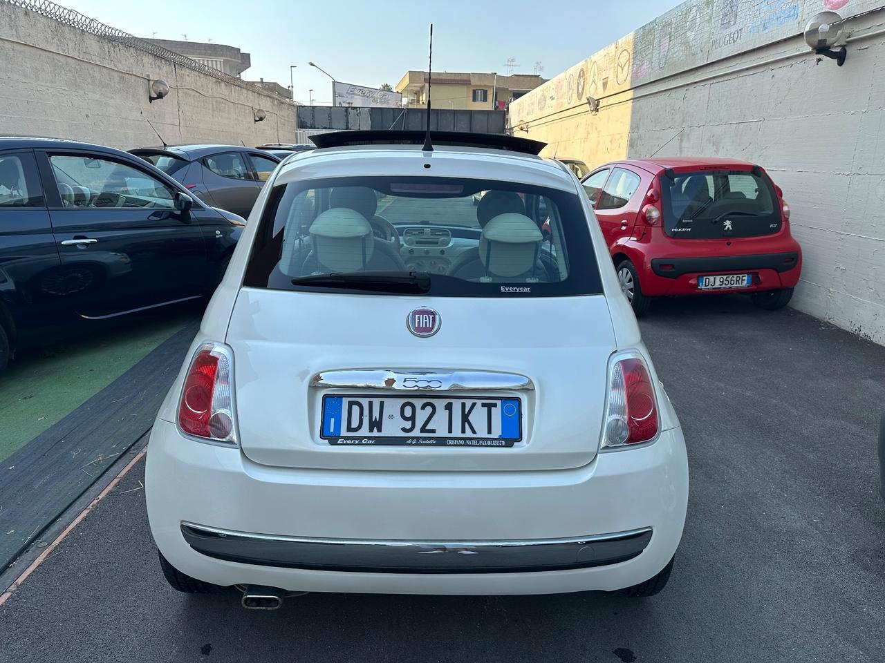 Fiat 500 1.2benz. “TETTO APRIBILE” Km80.000- 2009