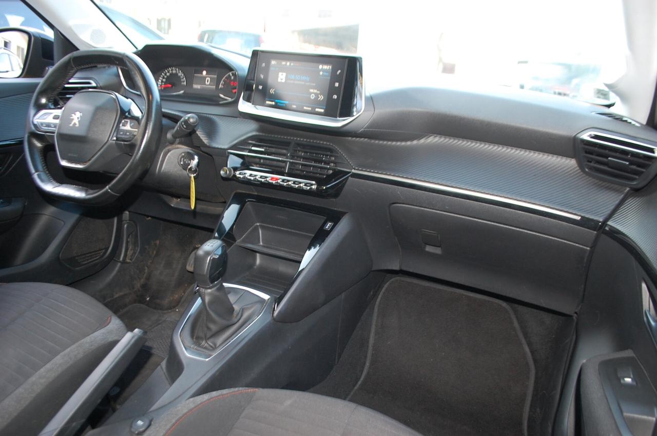 Peugeot 208 1.2 puretech 75CV Active S&S Uff Italy Led USB