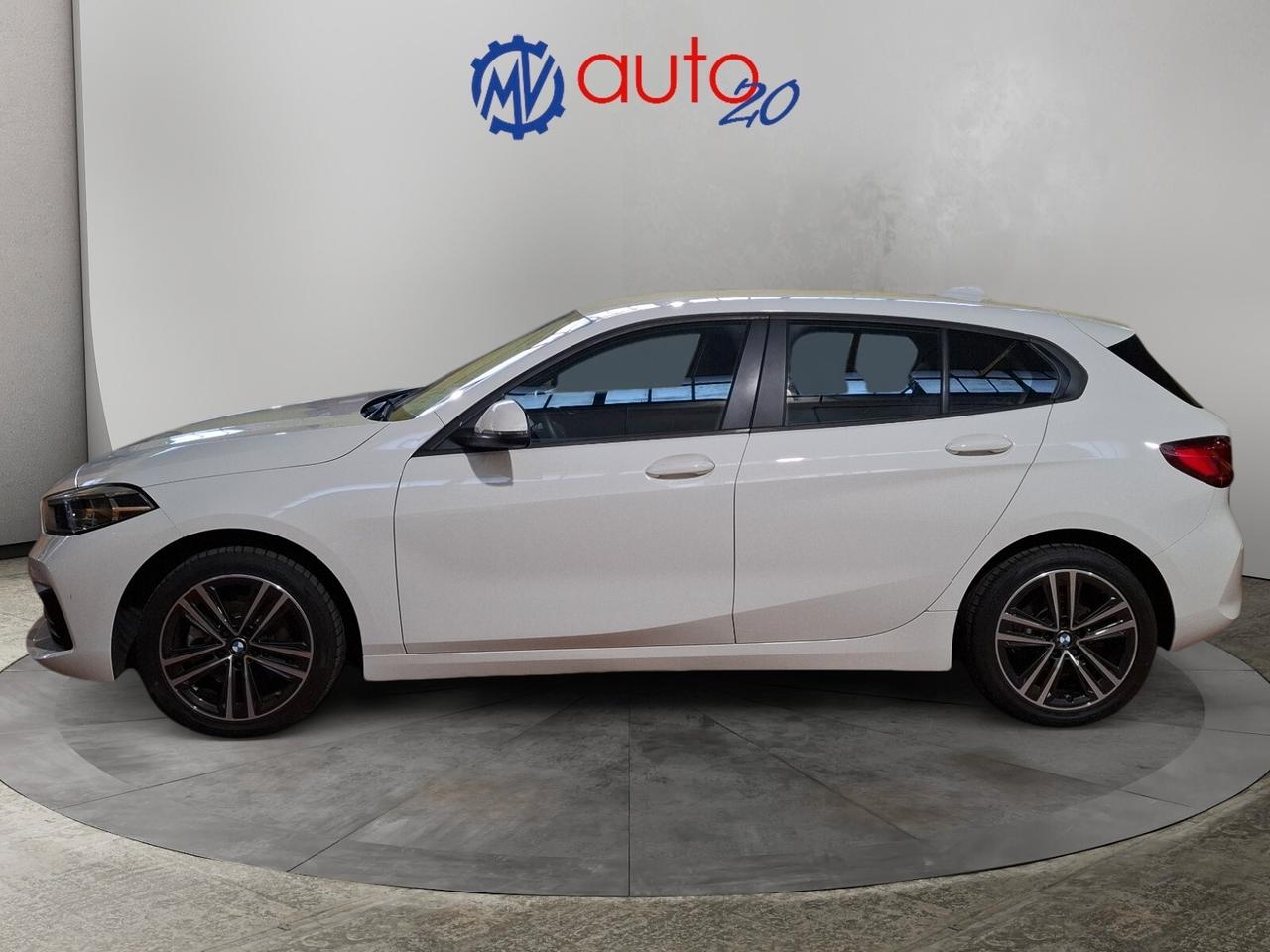 Bmw 116d Advantage modello 2020 Navi Tagliandata Bmw