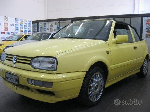 Volkswagen golf cabrio 3 serie colour concept BENZINA