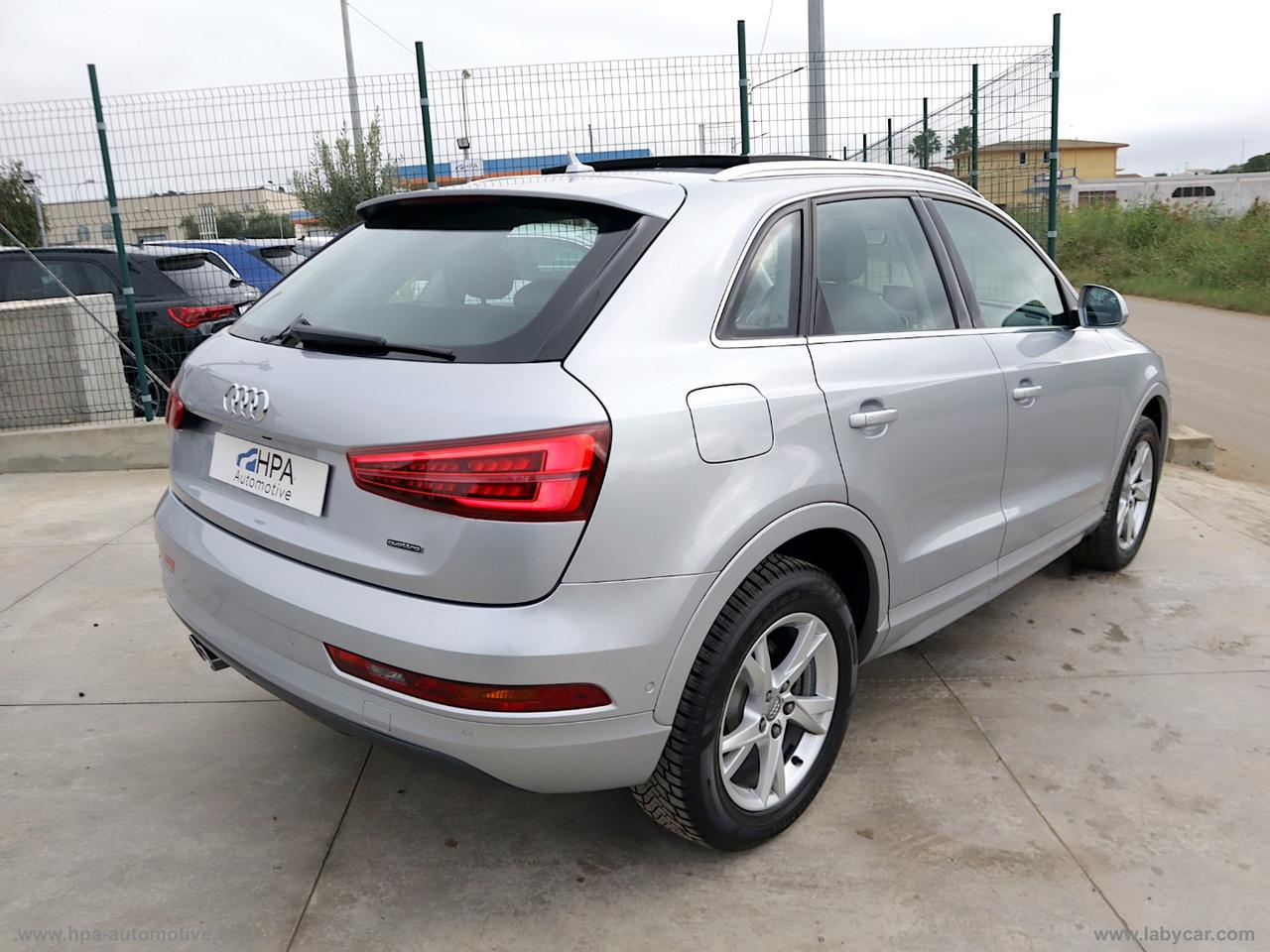 AUDI Q3 2.0TDI 184CV S-TRONIC quattro Sport TETTO NAVI LED PELLE