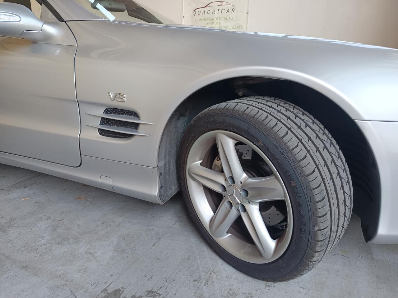 Mercedes-benz SL 500 R230 V8 ***ASI*** – 110000 km PELLE BLU AUTOMATICA