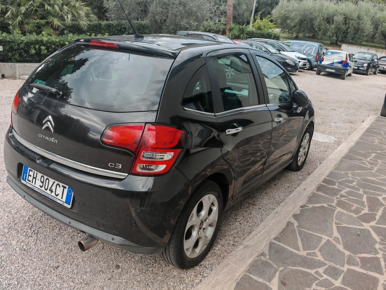 Citroen C3 1.4 Exclusive, UNICO PROPRI, MAI INCIDENTATA OK NEOPATENTATI.