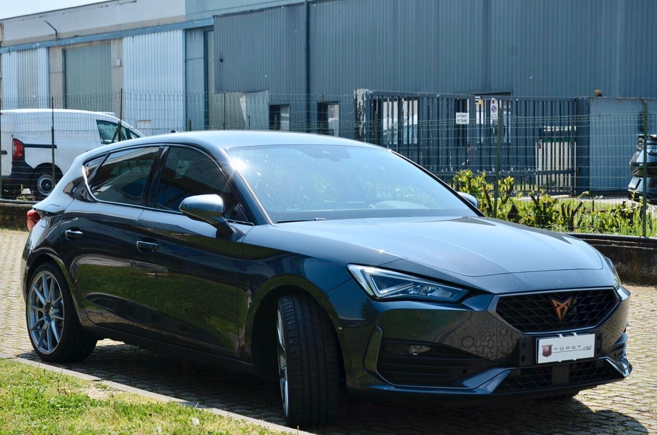 CUPRA LEON 1.4 E-HYBRID PLUG-IN VZ 245cv DSG, GAR. CUPRA 10/27, SERVICE CUPRA, UFF ITALIANA, EURO 6D, SCARICO, CERCHI MOTEC 19", DCC, PERMUTE