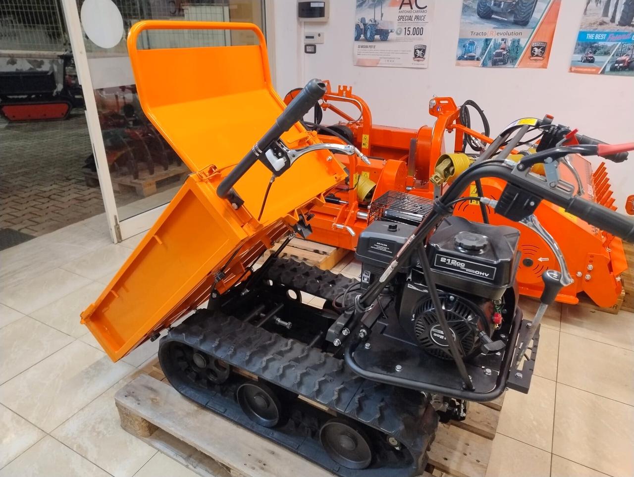 Vasta disponibilità di motocarriole e altro