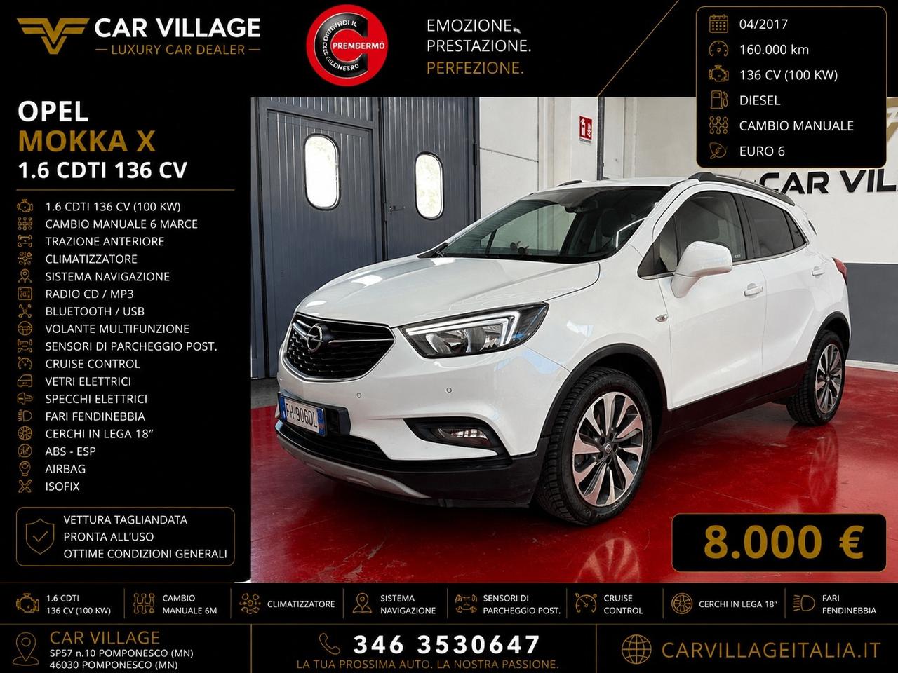 Opel Mokka X 1.6 CDTI Ecotec 136CV 4x4 ultimate