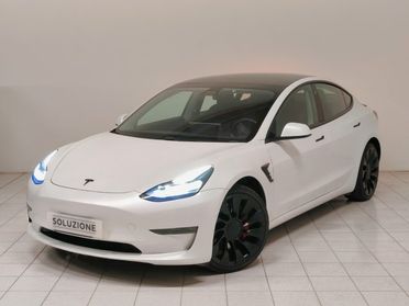 TESLA Model 3 Long Range Performance AWD IVA ESPOSTA GARANZIA