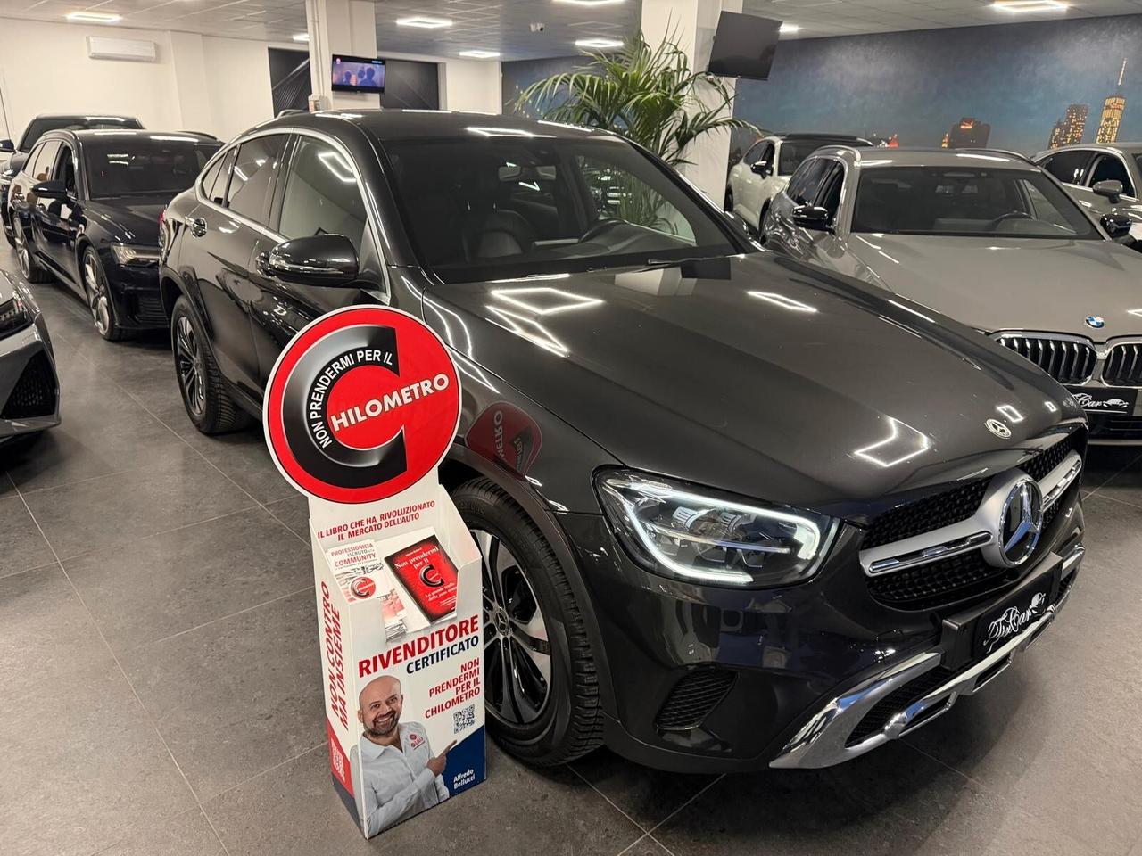 MERCEDES-BENZ GLC 220D COUPE' 4MATIC SPORT 2.0 194CV PELLE NAVI CAM ANNO 2021