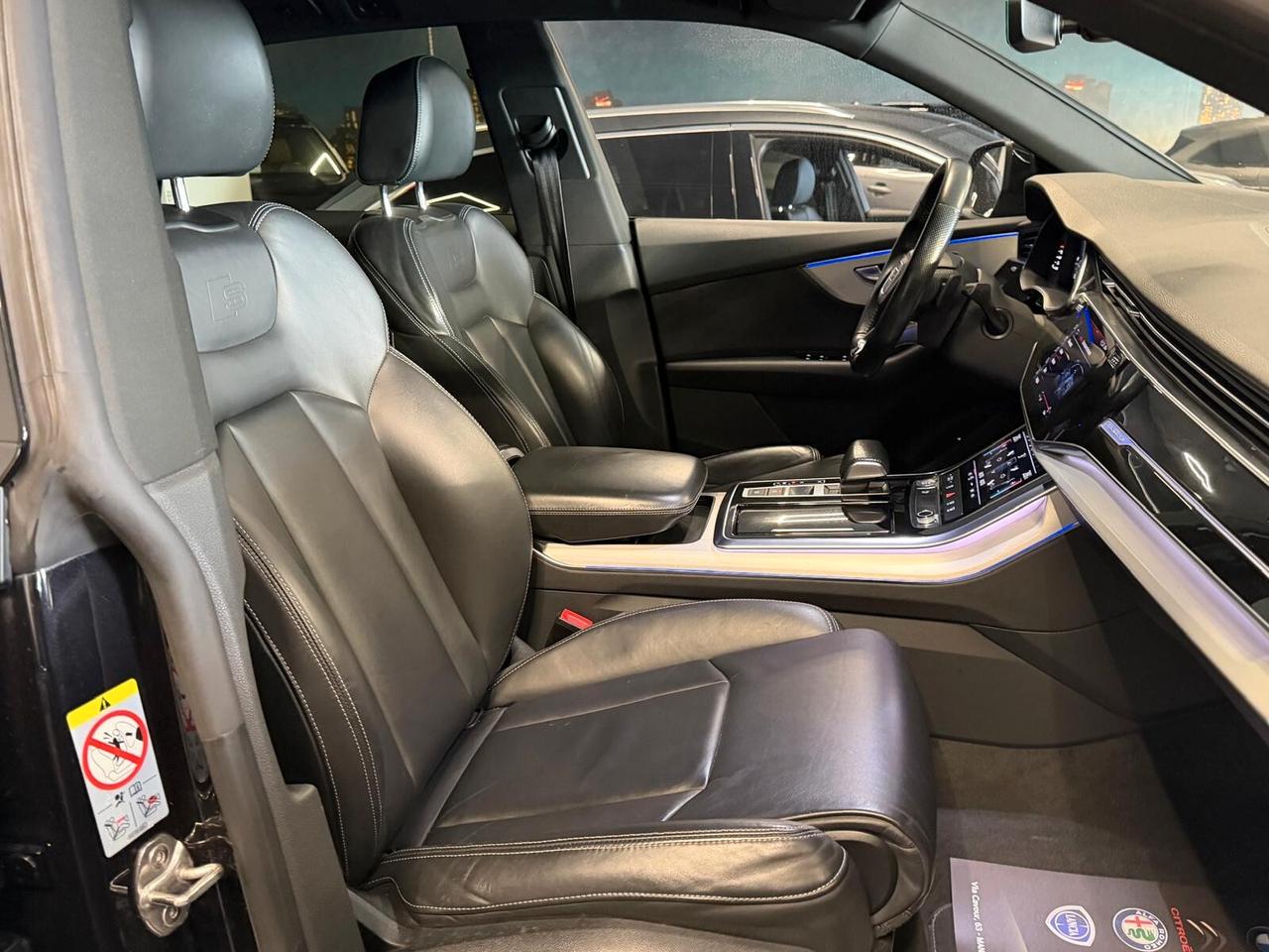 AUDI Q8 50 3.0 TDI MHEV S-LINE 286CV QUATTRO PELLE NAVI CAM ANNO 2019