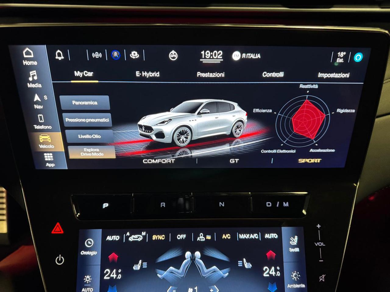 Maserati Grecale 2.0 GT 300cv Tetto Head-Up 360° Full