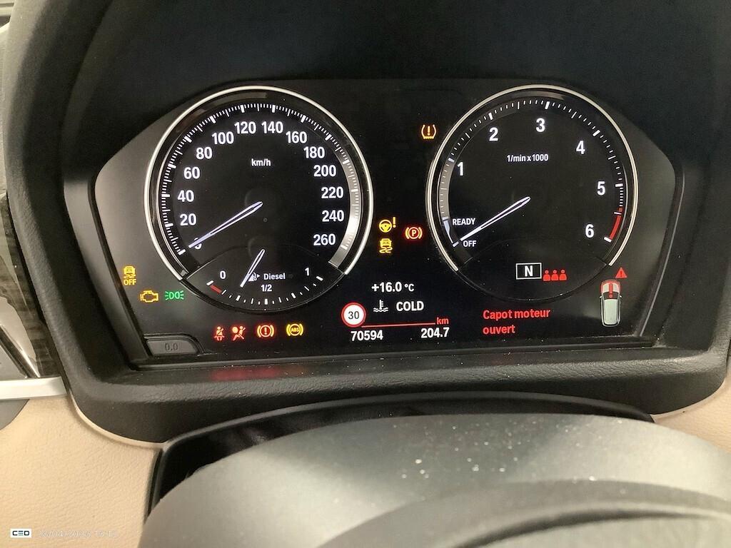BMW X1 18D 136CV 6M. S-DRIVE BUSINESS ADVANTAGE ( FARI LED - CRUISE - PELLE - NAVI - PARK ASSISTANT - TELECAMERA POST. )
