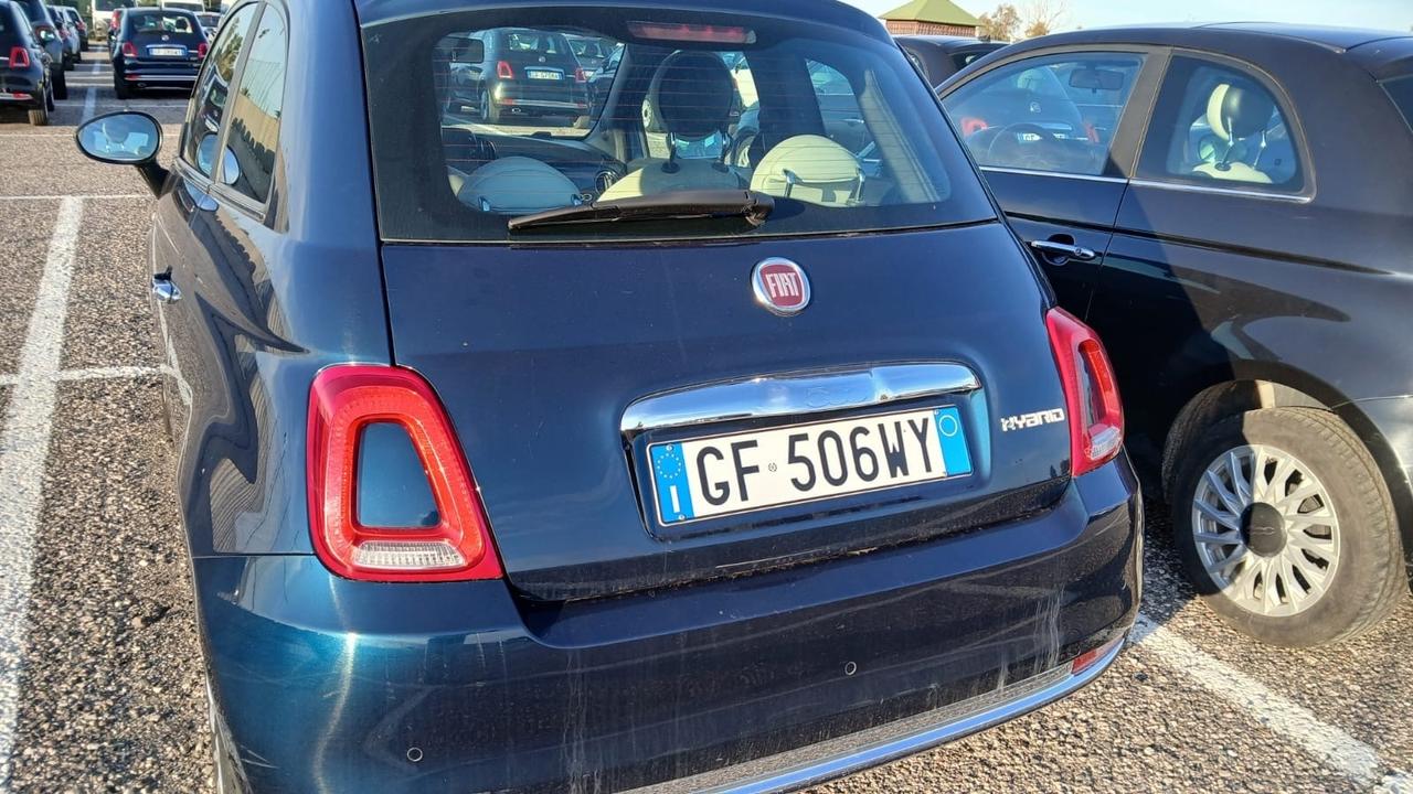 Fiat 500 1.0 Hybrid Dolcevita,Navi Pelle Tetto PDC