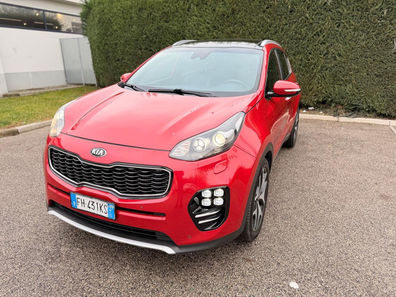 KIA SPORTAGE 1.7CRDI GT-Line garanzia pelle tetto full