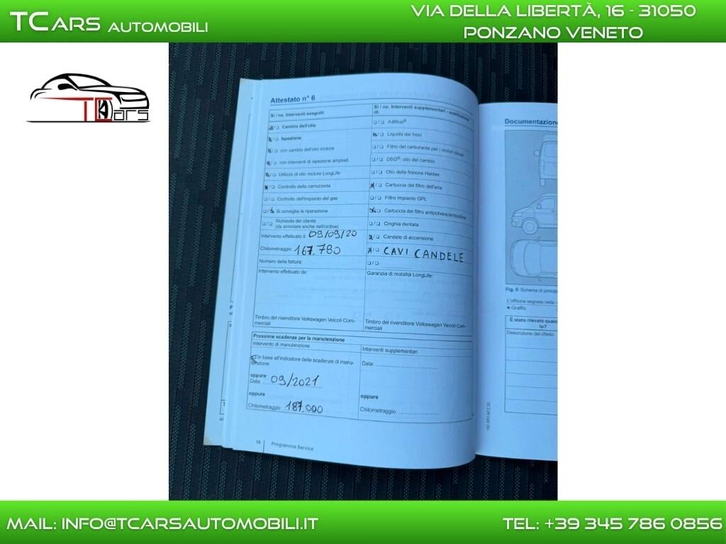 VOLKSWAGEN CADDY 2.0 METANO-5 POSTI-KM CERTIFICATI