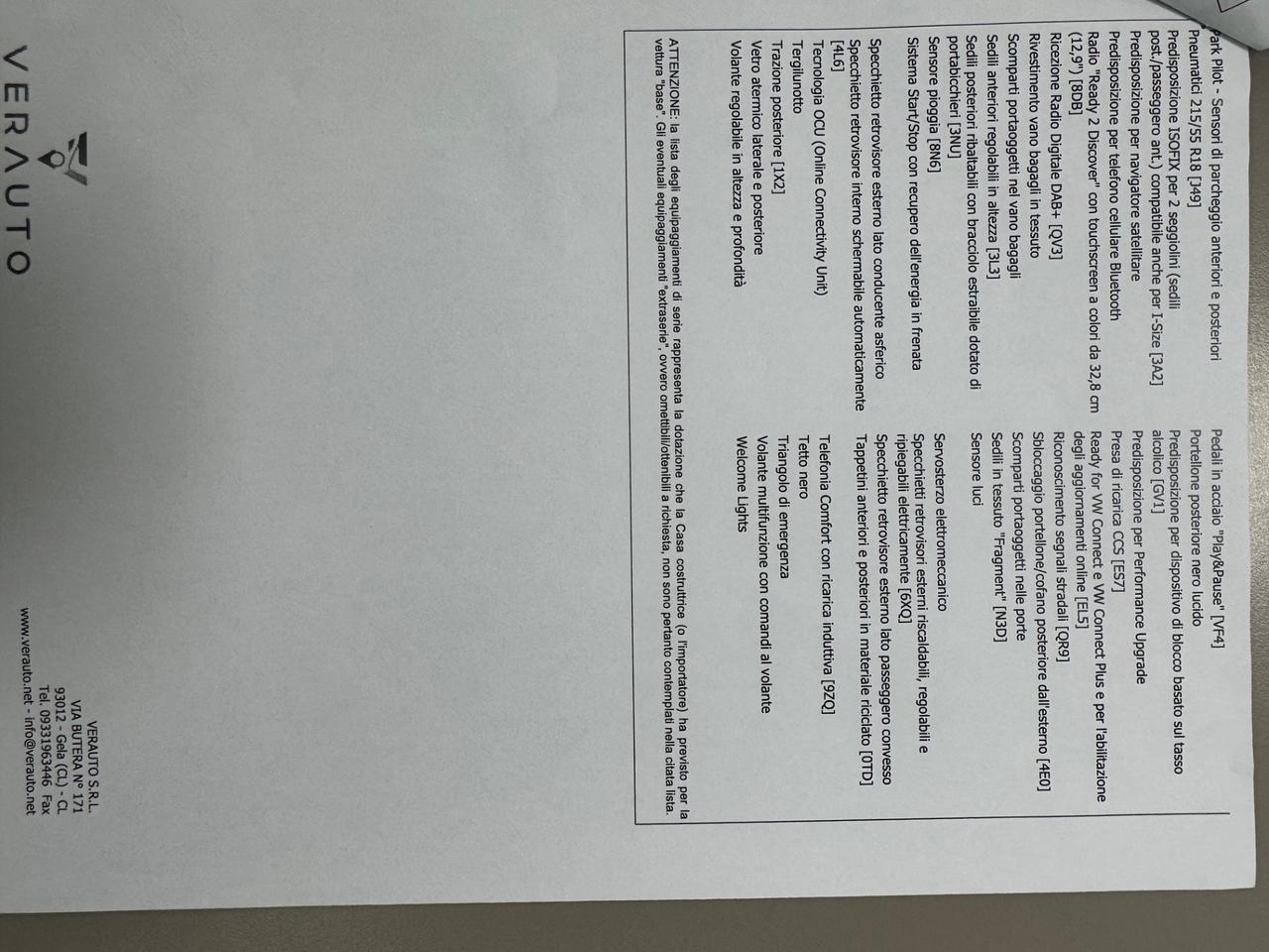 Volkswagen ID.3 ProEdition Plus possibilità noleggio no scoring