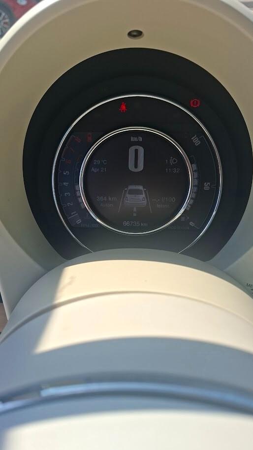 Fiat 500 1.2 Lounge 2016 tetto panoramico