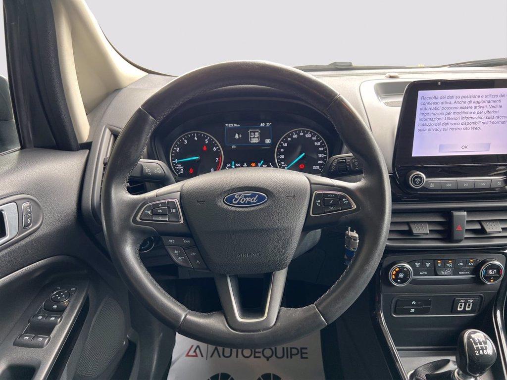 FORD EcoSport 1.0 ecoboost Titanium s&s 125cv my20.25 del 2020