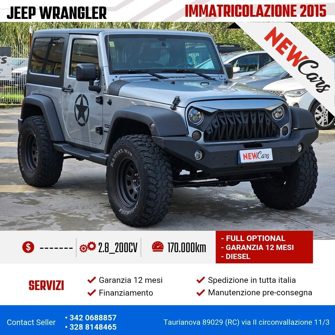 Jeep Wrangler 2.8 CRD DPF Sport