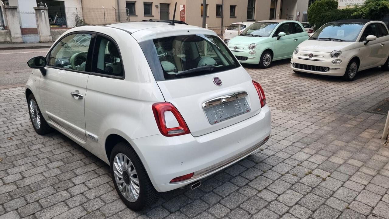 Fiat 500 Lounge 69cv anno2018 km59000