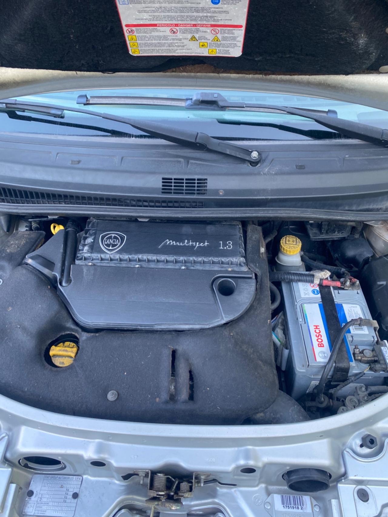 Lancia MUSA 1.3 Multijet 2012 TAGLIANDATA