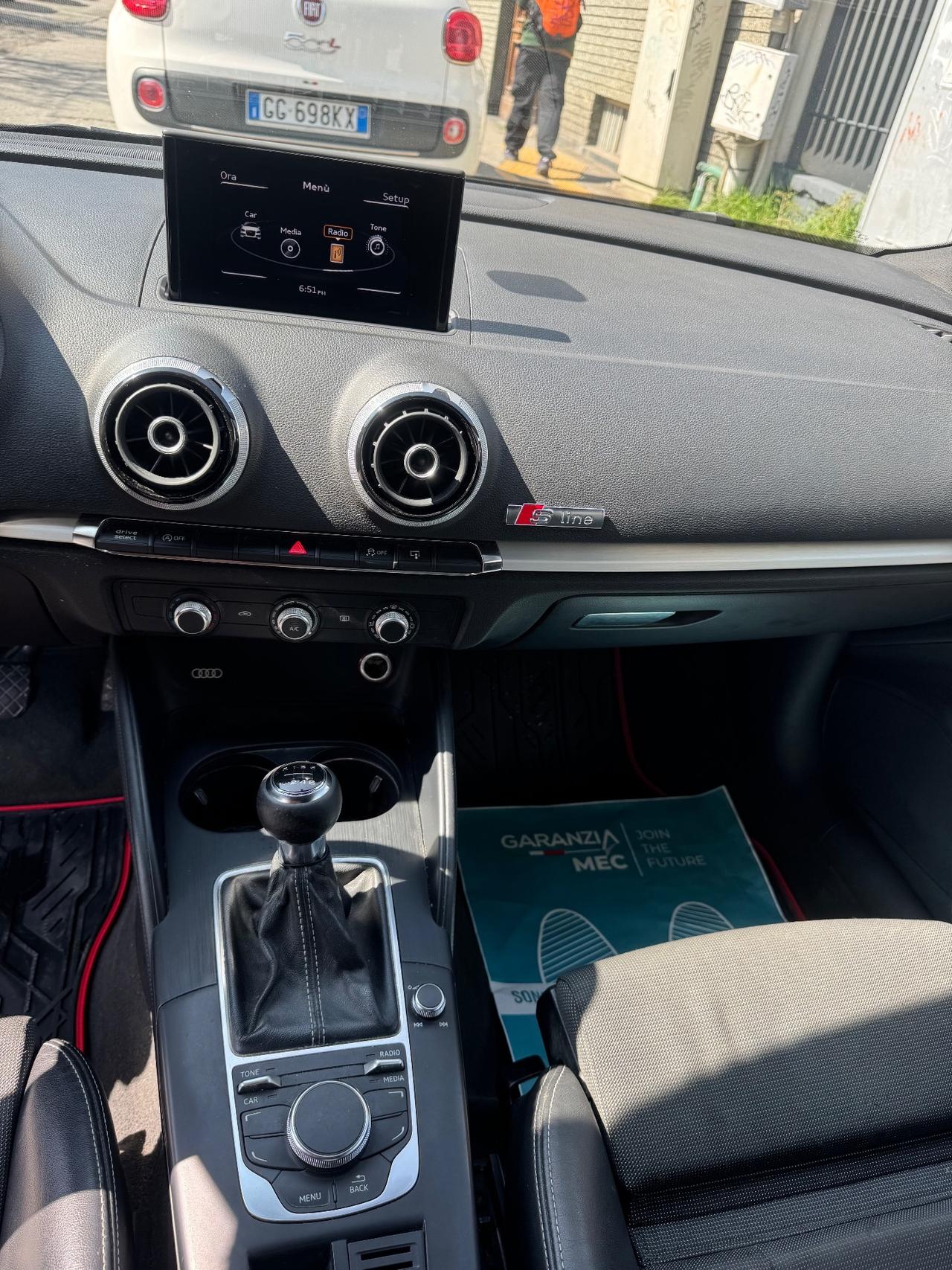 Audi A3 1.4 140 cv S line Sportpaket