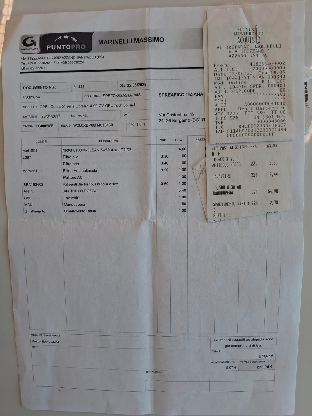 Opel Corsa 5p 1.4 Advance *NEOPATENTATI*TAGLIANDI CERTIFICATI