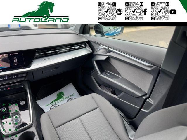 AUDI A3 spb 35 TDI S tronic Business Advanced Blu Atollo